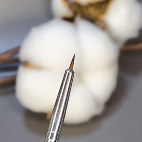 Кисть для росписи ногтей Global Fashion 000 (ворс 5мм)