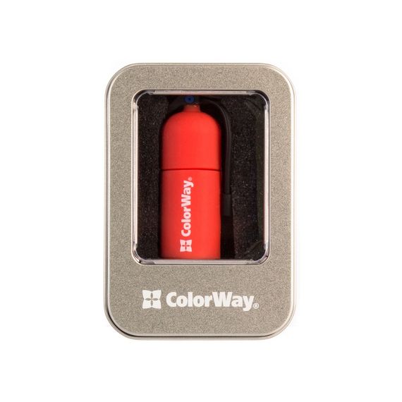 USB флеш накопичувач ColorWay Fire 32 GB USB 3.0 Red (CW-USBFE32) | Зображення 6