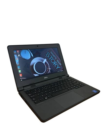 Нетбук Dell Latitude 3150 / 11.6" (1366x768) TN / Intel Pentium N3540 (4 ядра по 2.16 - 2.66 GHz) / 8 GB DDR3 / 256 GB SSD / Intel HD Graphics / WebCam / Win 10 Pro б/в | Зображення 3