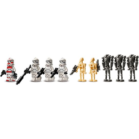 Конструктор LEGO Star Wars Клони-піхотинці й Бойовий дроїд. Бойовий набір 215 деталей (75372) | Зображення 4