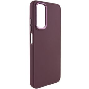 TPU чохол Bonbon Metal Style для Samsung Galaxy A52 4G / A52 5G / A52s, Бордовый