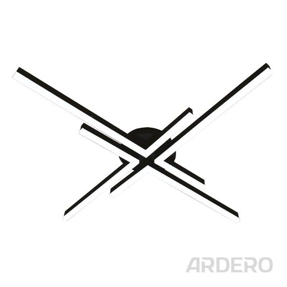 Світлодіодний накладний світильник Ardero AL6106-1ARD PHOENIX 50Вт чорний | Зображення 1