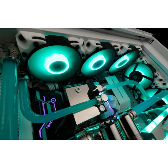 Водоблок Ekwb EK-Quantum Velocity DDC 4.2 PWM D-RGB - 1700 Nickel + Plexi (3831109897539) | Зображення 2