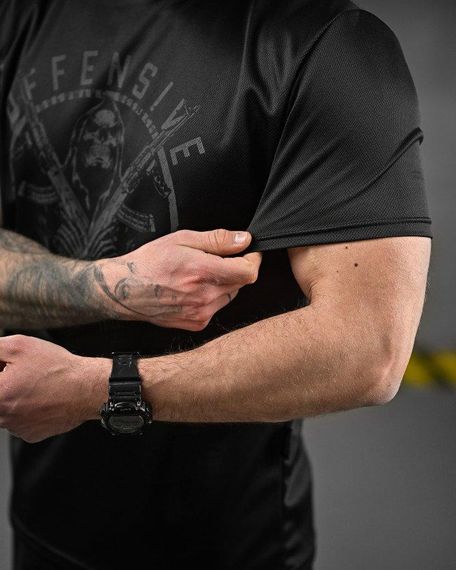 Тактична футболка для відведення поту Oblivion black Defensive ДЛ6588 | Зображення 7