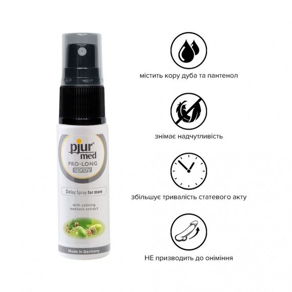 Пролонгуючий спрей Pjur MED Prolong Spray 20 мл | Зображення 1