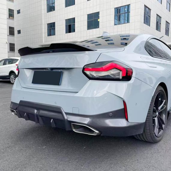 Спойлер MP-Style (чорний глянець) для BMW 2 серія G42 2021- рр | Зображення 2