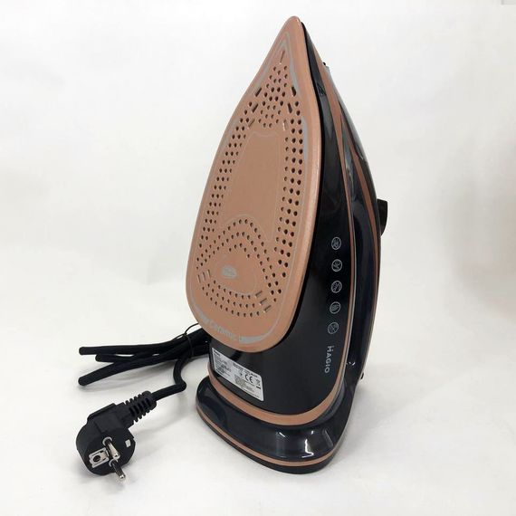 Професійна парова праска MAGIO MG-530, Парові праски для одягу горизонтальні, Домашня праска з парою QP-79 | Зображення 8