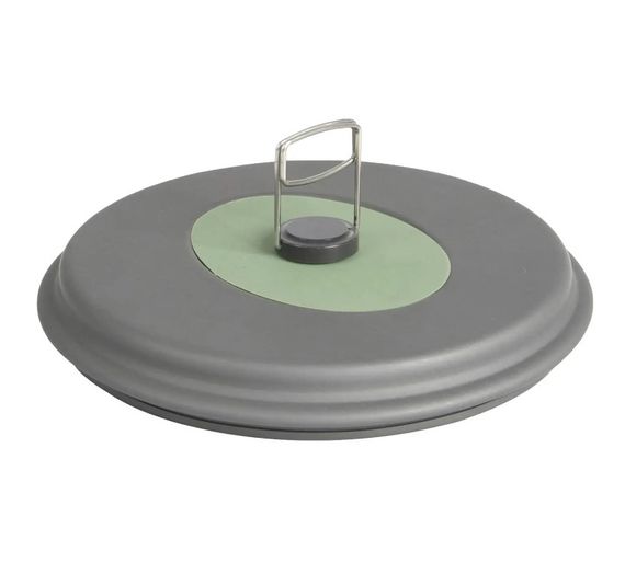 Набір посуду Bo-Camp Explorer XL 4 Pieces Hard Anodized Grey/Green (2200249) (DAS302116) | Зображення 3