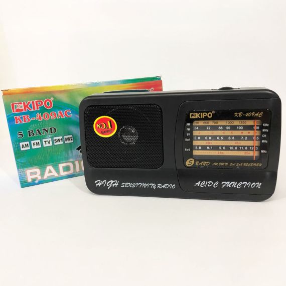 Радиоприемник 220v Kipo, Портативный всеволновый радиоприемник простой IJ-47 | Зображення 2
