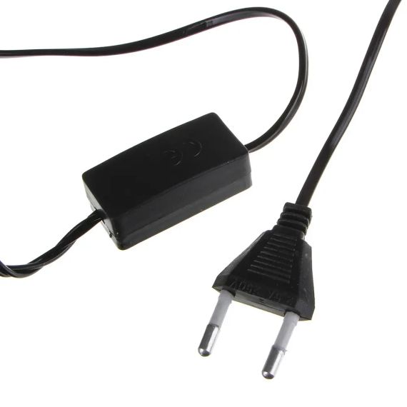 Гирлянда матовый шарик 28LED 5м (флеш) 10мм, Новогодняя бахрама, Светодиодная гирлянда, Уличная гирлянда | Зображення 4