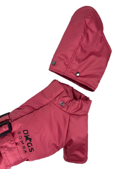 Зимовий комбінезон з поясом рожеве дерево R-38 | Зображення 1