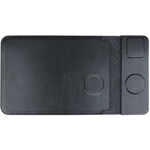 Подставка-чехол для ноутбука STAND JD-S97 с БЗУ 4in1 15W (15-16'') Black