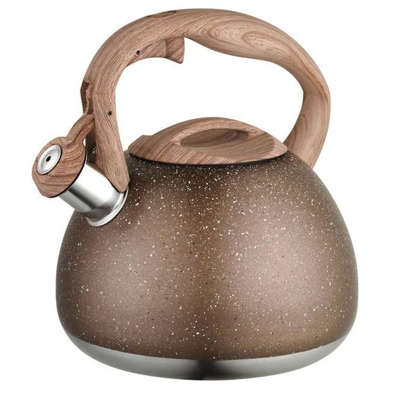 Чайник Unique із свистком UN-5306 2,7л мармур. TY-517 Колір коричневий | Зображення 6