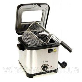 Фритюрница для дома Rainberg RB-2219 с терморегулятором и съемной чашей электрофритюрница мини фритюрница FG-57