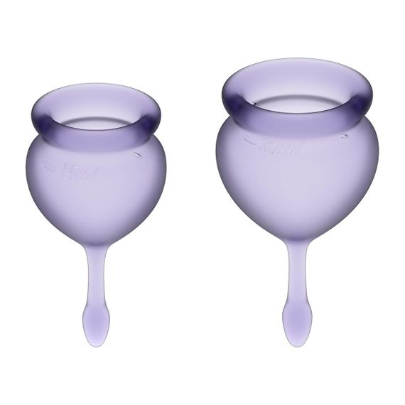 Менструальні чаші - Satisfyer Feel Good Violet sexstyle
