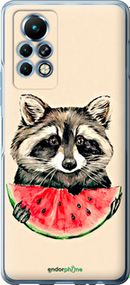 Чохол на Infinix Note 11 Pro Єнотик з кавуном "4605u-2865-2448"