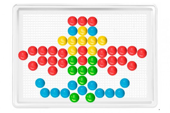 Дитяча розвиваюча мозаїка 3381TXK, 140 фішок | Зображення 2