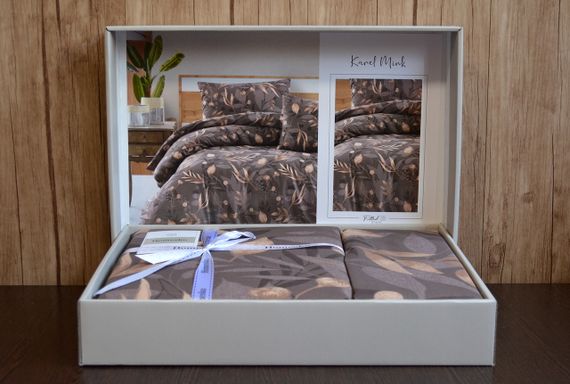 Постільна білизна First Choice Homesko Ranforse сімейний 160 х 220 см Karel Mink | Зображення 1