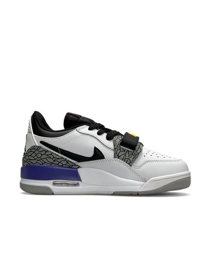 Кросівки Air Jordan Legacy 312 Low White Black Purple , В'єтнам B1403 39 25 см | Зображення 1