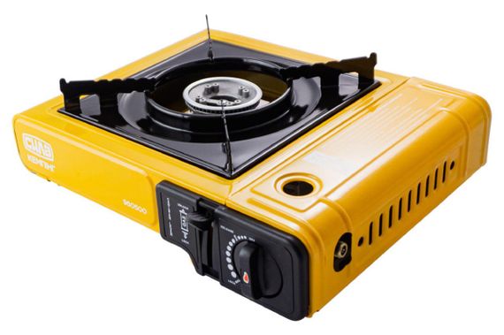 Портативная газовая плита Сушеф одноконфорочная c пьезоподжигом и переходником СИЛА | Зображення 2