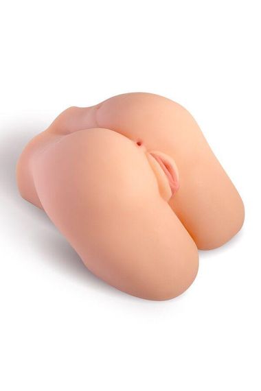 Мастурбатор-півторс з вібрацією Real Body Real Kelly, вагіна та анус, 24х17,5 см Sex Aura | Зображення 2