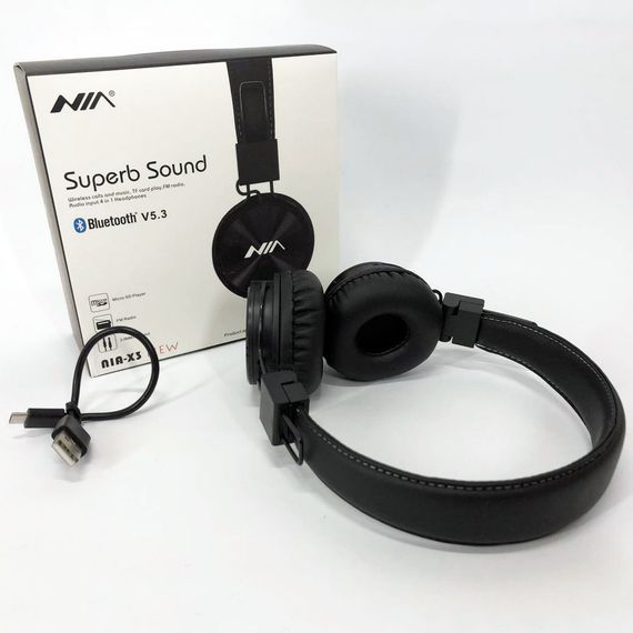 Бездротові навушники для спорту NIA X3 | Бездротові bluetooth навушники | навушники VJ-228 для смартфона | Зображення 6