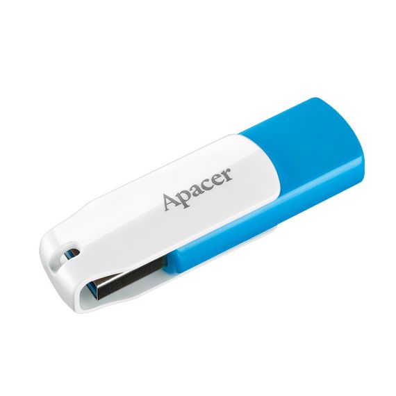 Флеш накопичувач Apacer USB 3.2 Gen1 AH357 128GB Blue / White | Зображення 3