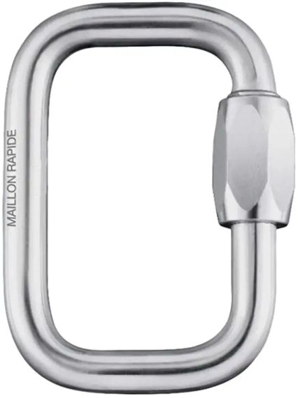 Карабин Singing Rock Maillon анодированный прямоугольник 4мм