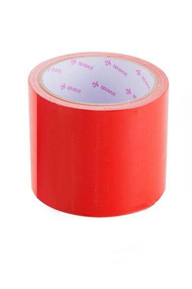 Електростатична стрічка для бондажу LOCKINK SEVANDA Electrostatic Tape 16 м Червона