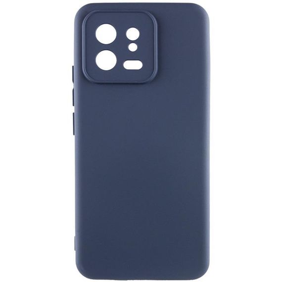 Чохол TPU GETMAN Liquid Silk Full Camera для Xiaomi 13 Pro Синій / Midnight Blue