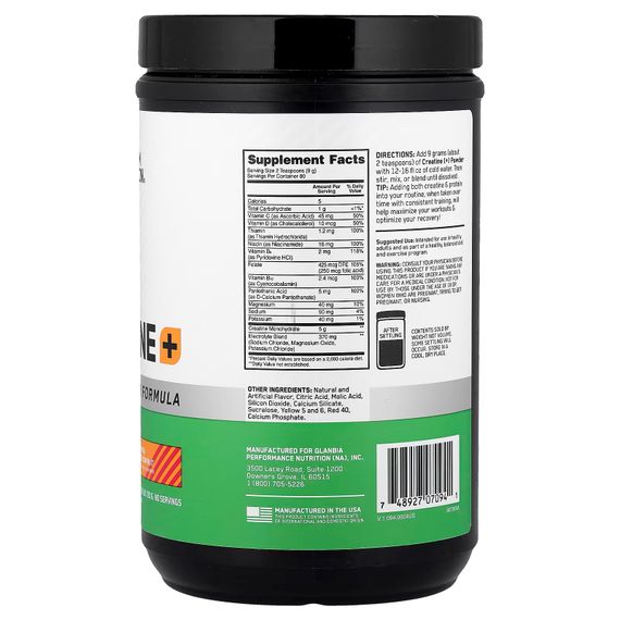 Креатин Optimum Nutrition Creatine+ 720 г, Strawberry Peach | Зображення 1