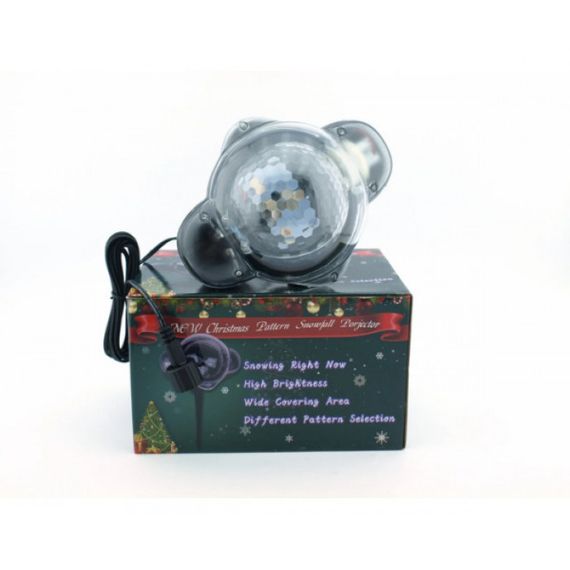Проєктор лазерний new christmas pattern snowfall projector