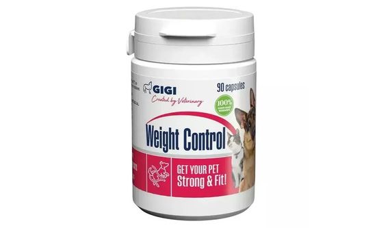 Вітаміни для контролю ваги у собак та котів GiGi Weight Control, 90 табл