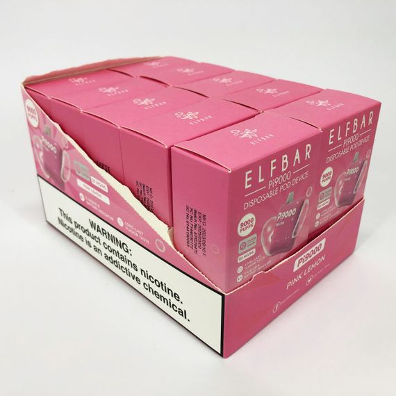 Elf Bar Pi9000 смак Малина Лимон (Pink Lemon) (ws51411-2) | Зображення 3