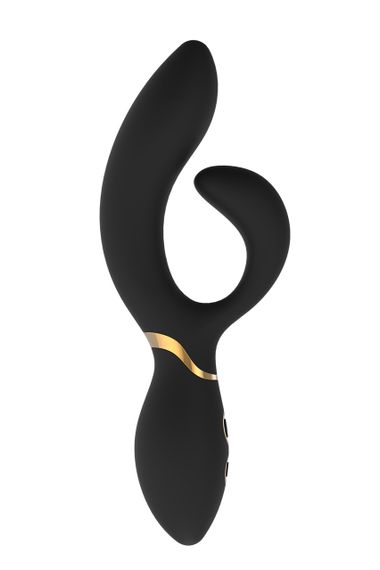 Вібромасажер кролик Dream Toys ELITE AMELIE LUXXE, Черный, Розмір посилки : 9,00 х 26,00 х 5,00 | Зображення 3