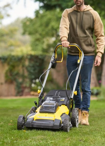 Газонокосарка акумуляторна Stanley FATMAX c АКБ та ЗП SFMCMWS251M | Зображення 1