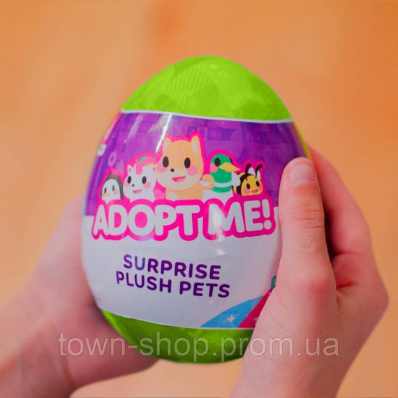 Мягкая игрушка-сюрприз в яйце Забавные зверюшки Adopt ME! AME0020 в ассортименте | Зображення 6