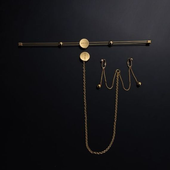 Подвійні затискачі для сосків та набір ланцюжків для клітора | Зображення 6