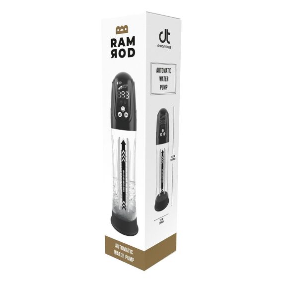 Гідропомпа для члена Dreamtoys Ramrod автоматична, прозора Sex Aura | Зображення 3