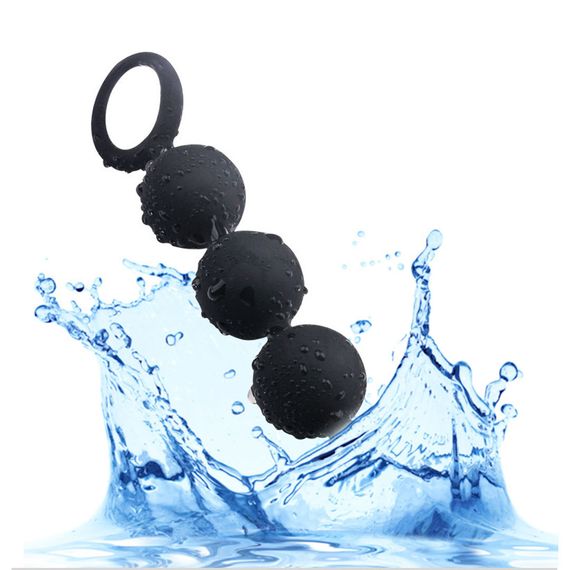 Анальні буси Babydoll Універсальний. Чорний 4005 | Зображення 7