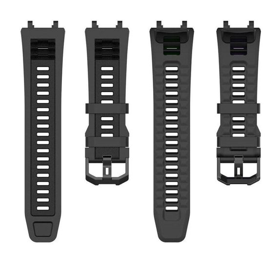 Силіконовий ремінець Primolux для смарт годинника Xiaomi Amazfit T-Rex 2 (A2169 / A2170) - Black | Зображення 4