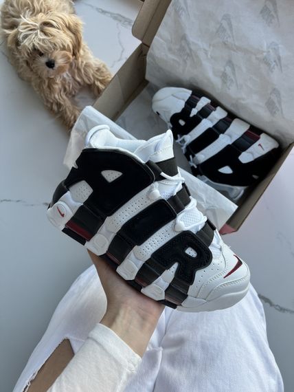 Кроссовки Air More Uptempo White Black, Вьетнам 44 | Зображення 2