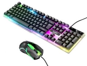 Игровая клавиатура и мышка Hoco GM11 с подсветкой RGB