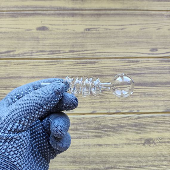 Стеклянная трубка Helix Compact Oil Clear | Зображення 1