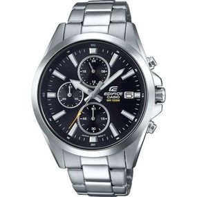 Наручний годинник сталеві чоловічі оригінальні Casio Edifice EFV-560D-1AVUEF (модуль 5451)