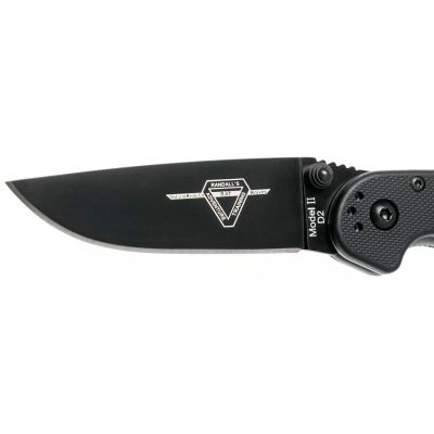 Нож Ontario Knife RAT II D2 Black, Black Blade (ON8830) | Зображення 2