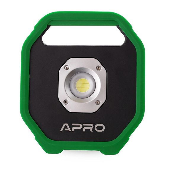 LED прожектор, акумуляторний 10Вт 1100 Лм (Li-ion 3.7V 4400mAh) APRO (900520)
