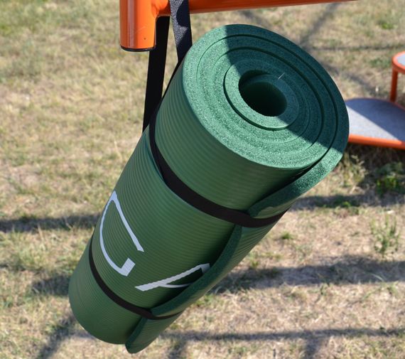 Килимок для йоги та фітнесу PowerPlay 4151 NBR Performance Mat Зелений (183x61x1.5) | Зображення 5
