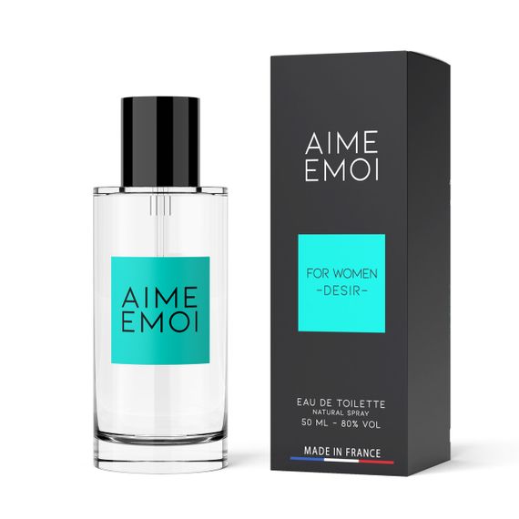 Туалетна вода з феромонами для жінок RUF AIME EMOI, 50 ml sexstyle
