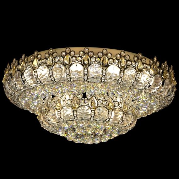 Люстра торт потолочная с подсветкой LED E14 40W CH (BCL-388S/13) | Зображення 1